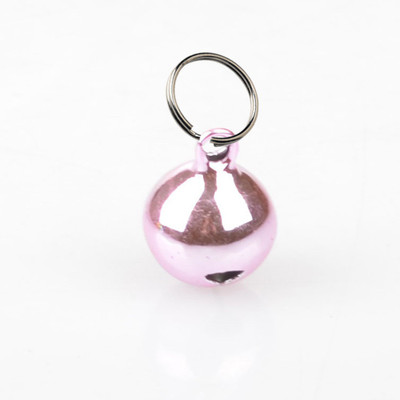 

Paw Zone Bell Dog Collar Charm(Pink, Round)