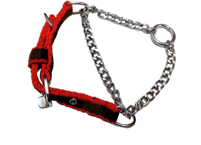 

Agnpetspot. Martingale cotton 0.5 inch Plain Dog Collar Charm(Multicolor, Round)