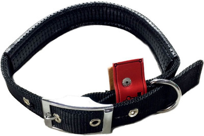 

TommyChew Plain Dog Collar Charm(Black, Round)