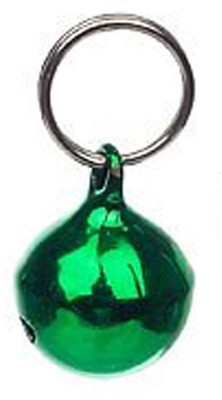 

Paw Zone Bell Cat Collar Charm(Emrald, Round)