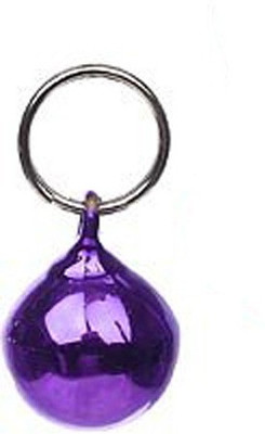

Paw Zone Bell Cat Collar Charm(Purple, Round)