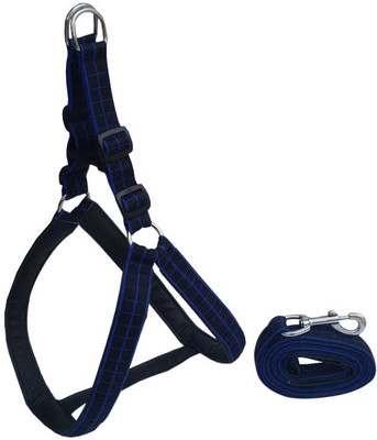 

Pets Planet Dog Standard Harness(, Black & Blue