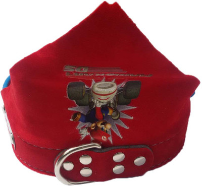 

Pets Planet High Quality with Velvet Scarf Dog Collar(Red)