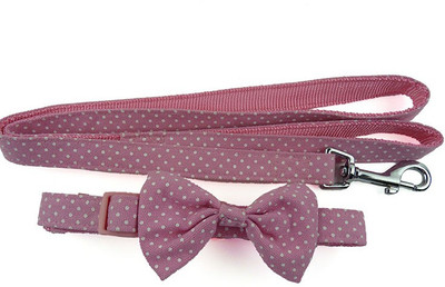 

Ginipet Dog Collar & Leash(, pink