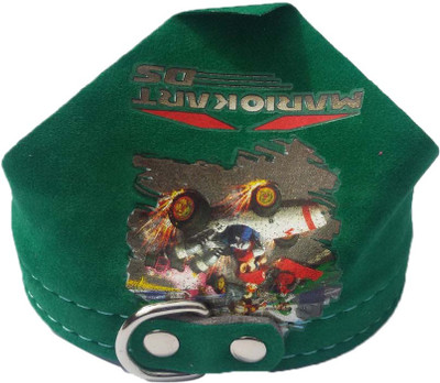 

Pets Planet High Quality with Velvet Scarf Dog Collar(Green)
