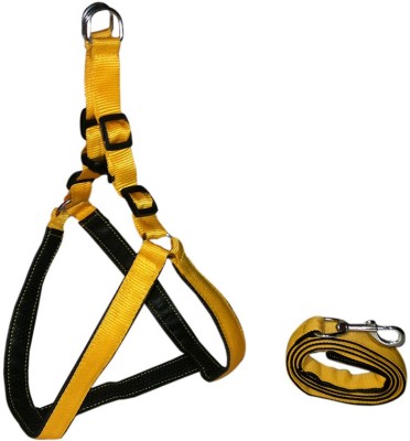 

Pets Planet Dog Harness & Leash(, Yellow