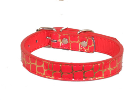 

Pethub Standard Printed Collar-Red Dog Everyday Collar(, Red