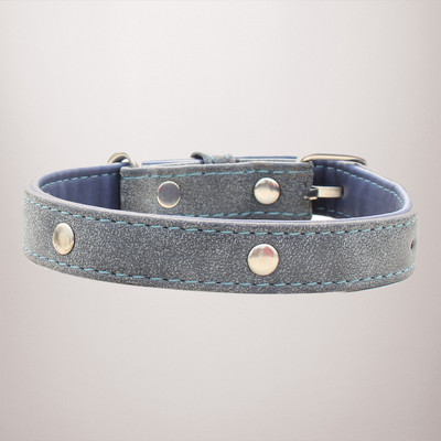

Pet Connect Pet Connect The Ruff ’n Tuff Dog Collar Size  Dog Everyday Collar(, Jeany Blue