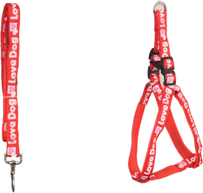 Pet Club51 Pet Club51 Dog Standard Harness(, Red