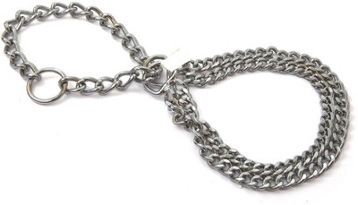 

Ecocart Dog Choke Chain Collar(, silver