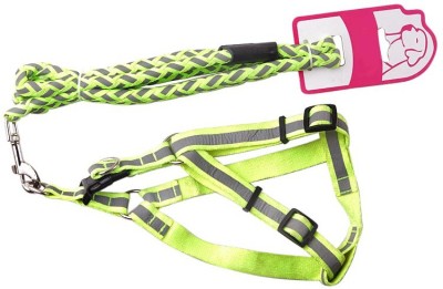 

Ecocart Dog Harness & Leash(, neon green