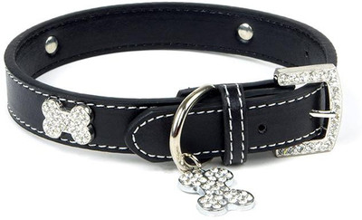 

That Dog in Tuxedo The Black Moon Dog Everyday Collar(, Black