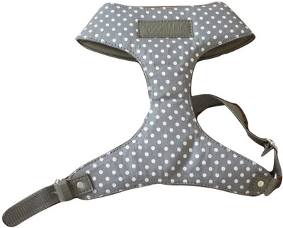 PoochMate Dog Standard Harness(Medium, Grey)