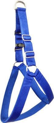 

Sollar's 1.25 Inch soft padded Dog Standard Harness(, Blue
