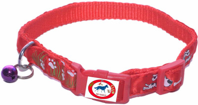 

Pet Club51 printed collar Dog Everyday Collar(, Red