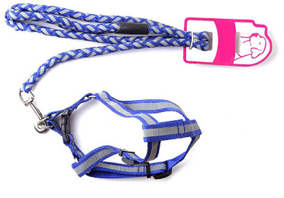 

Ecocart Dog Harness & Leash(, blue