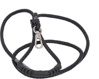 

Wonder Wish Dog Collar & Leash(, Black