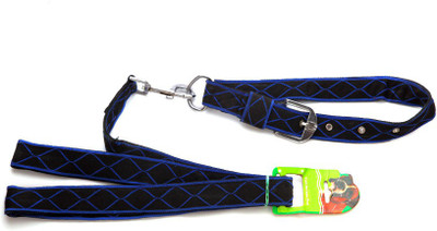 

Ecocart Dog Collar & Leash(, blue, black, Black;blue