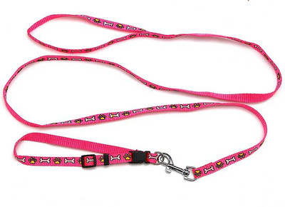 

Ecocart Dog & Cat Collar & Leash(, Pinky pink