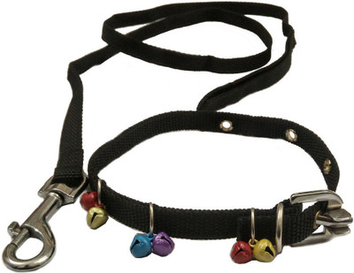 

Sollar's Puppy Dog Collar & Leash(, Black