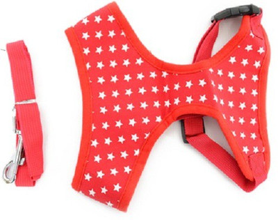 

Ginipet Dog Harness & Leash(Small, Red)