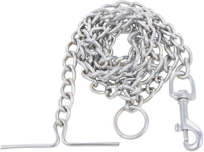 

Imago Dog Collar & Chain(, Silver