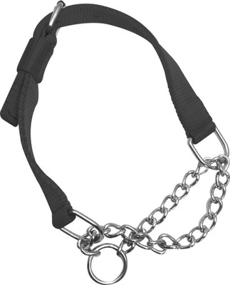 

Golddust 0.75inch Dog Harness & Chain(, Black