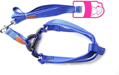 

Ecocart Dog Harness & Leash(, bright blue