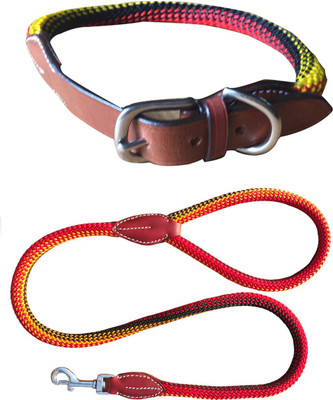 

NappetsIndia Secure Dog Collar & Leash(, Red, Yellow, Black, Brown, Black;brown;red;yellow