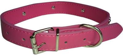 

Pets Planet High Quality with Bone Design Studs Dog Everyday Collar(, Pink