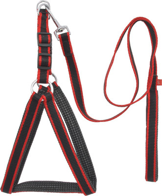 

Wonder Wish Dog Harness & Leash(, Red