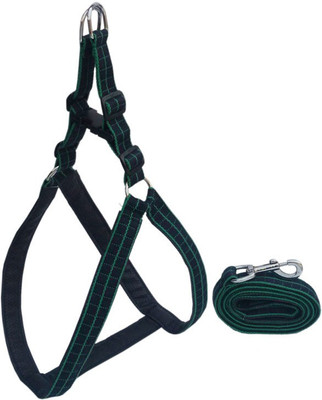 

Pets Planet Dog Standard Harness(, Black & Green