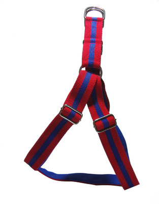 

Agnpetspot. cotton 1.5 inch XL Dog Harness & Leash(, multicolor