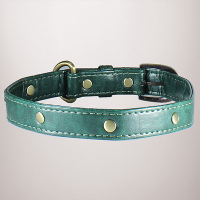 Pet Connect Pet Connect The Street Smart Dog Collar Size  Dog Everyday Collar(, Green