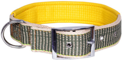 

Pets Planet High Quality Adjustable with Soft Padding Dog Collar(Multicolor)