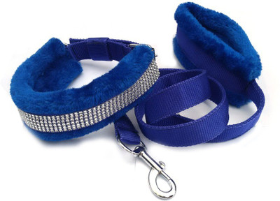 

Pets Planet Dog Collar & Leash(, Blue