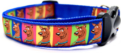 

That Dog in Tuxedo Scooby Doo M-L Dog Everyday Collar(, Blue