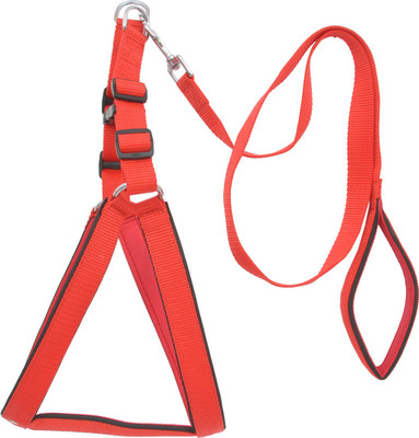 

Wonder Wish Dog Harness & Leash(, Red