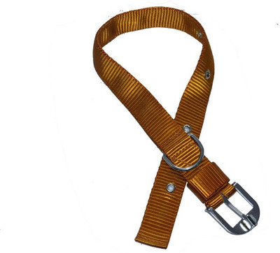 

Bow! Wow !! Dog Everyday Collar(, Golden Brown