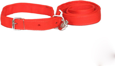 

Pethub Dog Collar & Leash(, Red
