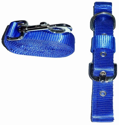 

Pets Planet Dog Collar & Leash(, Blue