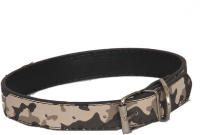 

Pethub Army Printed Collar-White Dog Everyday Collar(, White