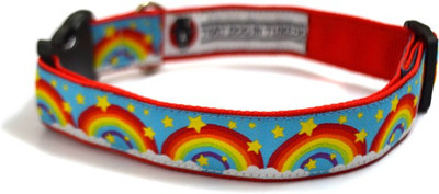 

That Dog in Tuxedo The Rainbow Dog Everyday Collar(, Red