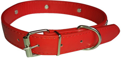

Pets Planet High Quality Bone Design Studs Dog Collar(Red)