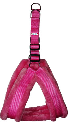 

Petshop7 Nylon Pink 0.75 Fur (Chest Size : 25-28 inch)  Dog Standard Harness(, Pink