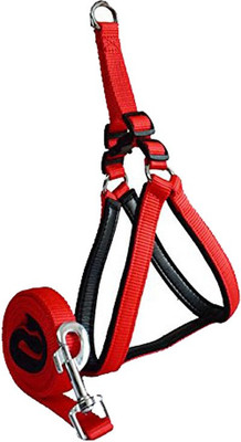 

Sollar's Dog Harness & Leash(, Red