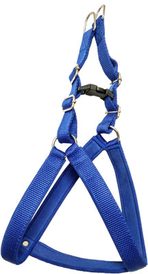 Sollar's 1 inch soft padded Dog Standard Harness(, Blue