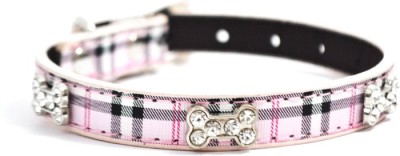 

That Dog in Tuxedo The Furberry Blinger- Pink Dog Everyday Collar(, Pink