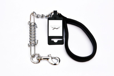 

Pet Empire Dog Collar & Leash(, Steel, Black, Black;steel