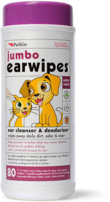 

Petkin JUMBOEARWIPES 80 Cologne(80 ml)